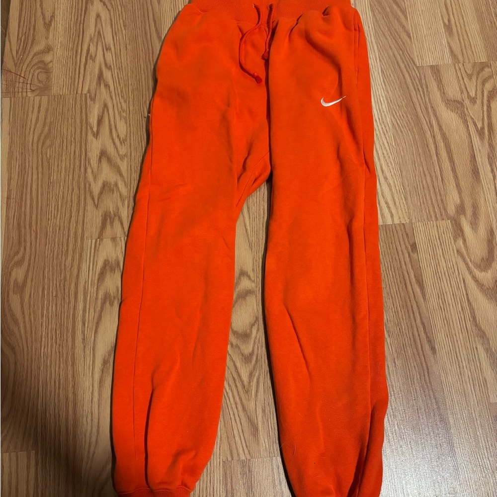 Nike Orange Sweatpants